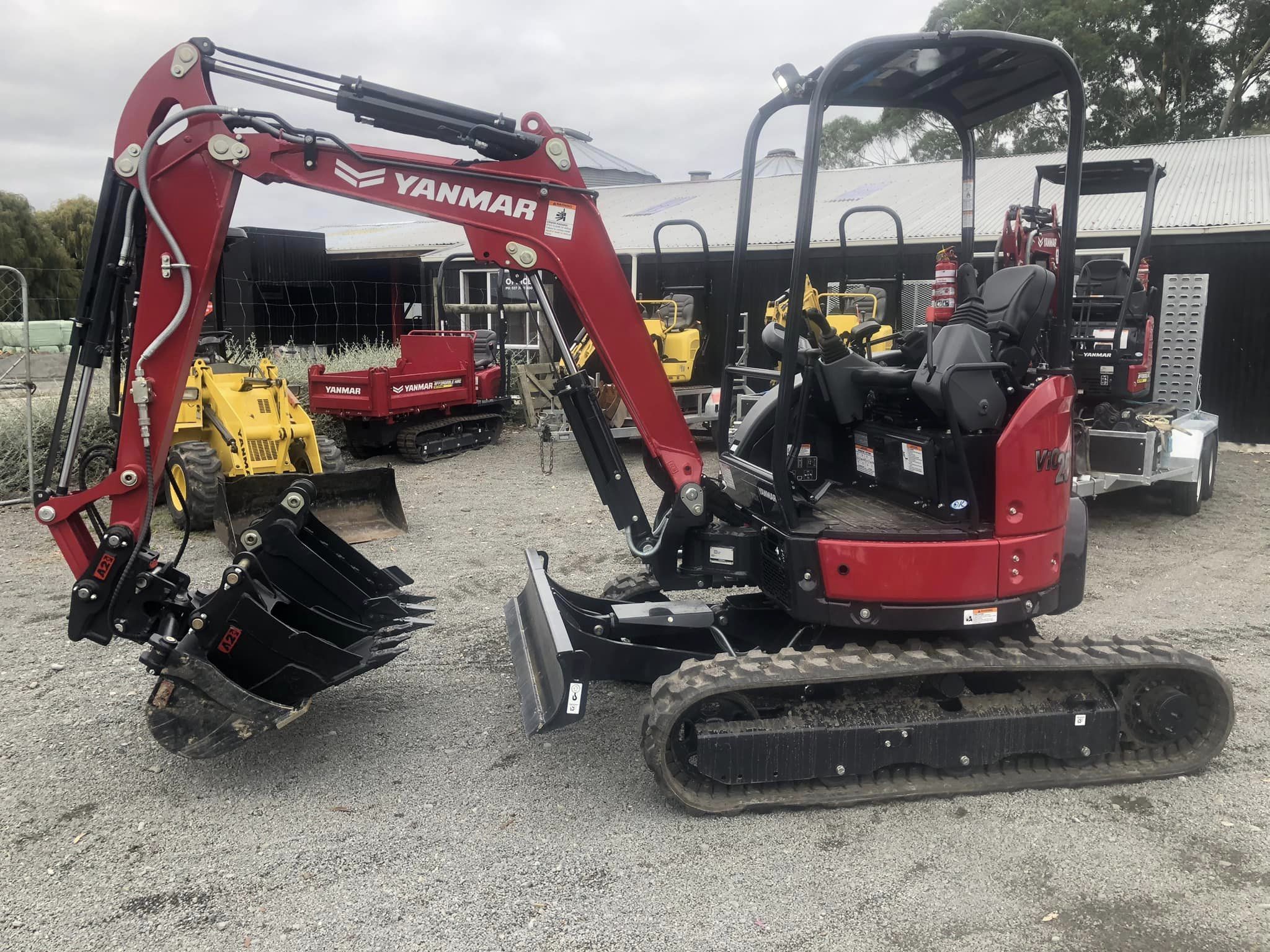 Excavator for hire