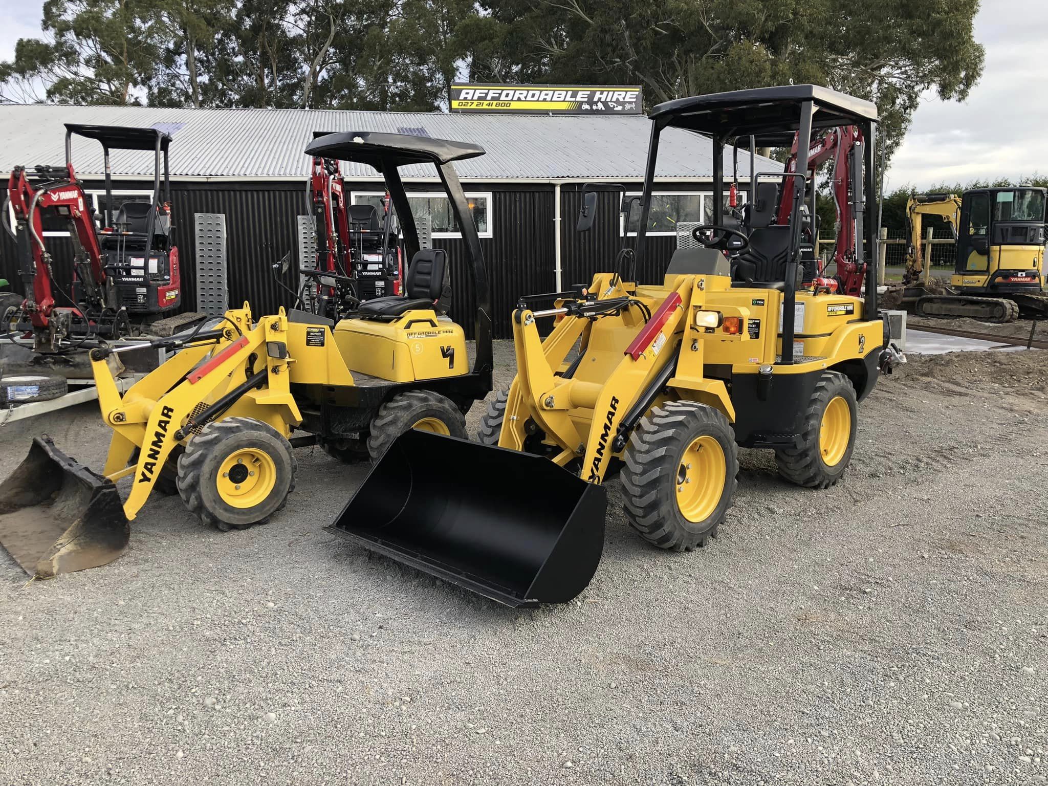 Loader with Bucket